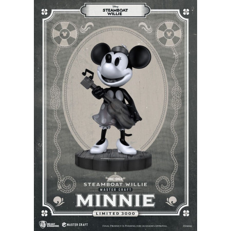 Steamboat Willie Master Craft socha Minnie 40 cm
